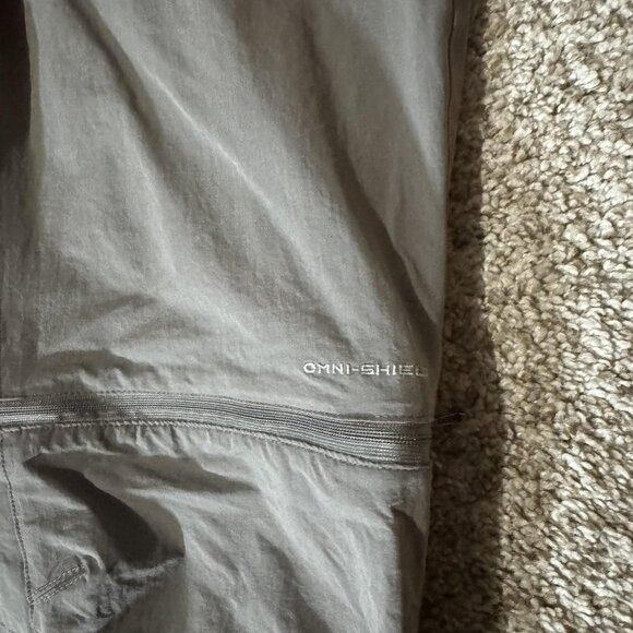 Columbia Titanium Pants Womens 8 Gray Omni-Shield Stretch Hiking Trail TL8448 - Picture 5 of 14